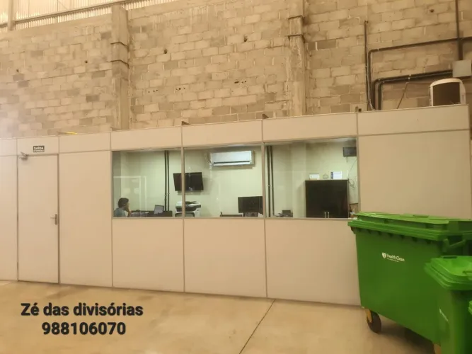 Divisórias Eucatex Fabricamos Montamos para escritório
