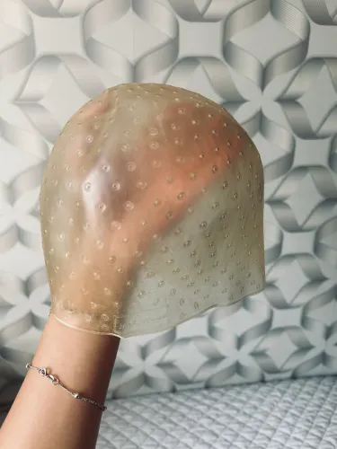 Touca de para fazer Luzes de silicone 