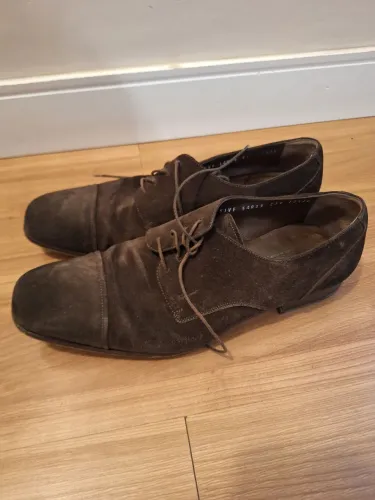 Sapato social masculino tam 10 e 1/2 EE Salvatore Ferragamo