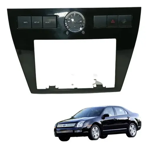 Moldura Painel Central Ford Fusion 2.3 2007 2008 2009 Preto