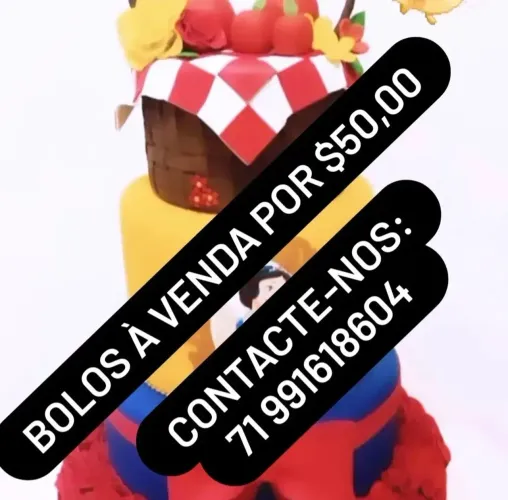 Bolo Fake- Temas para VENDA