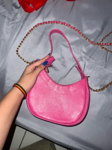 Bolsa de lado rosa