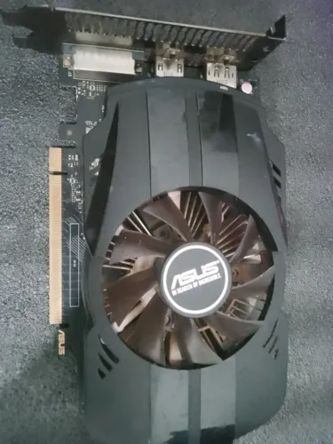 Placa de vídeos Asus 1050 TI com artefatos 