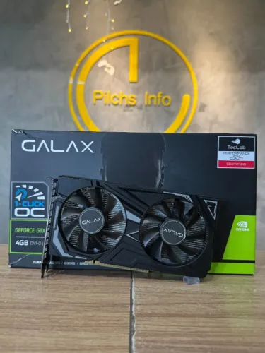 Placa de Vídeo Galax GeForce GTX 1650 Super 4GB - Loja Física - Garantia - Olx Pay 
