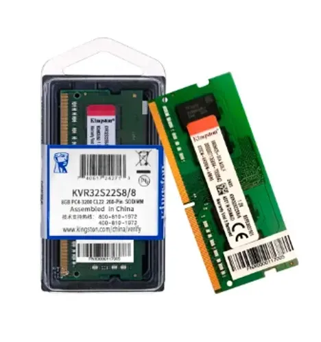 Memória ram 8 gb 3200 Mhz Kingston - Notebook
