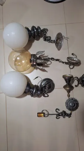 Kit luminárias e Arandela vintage