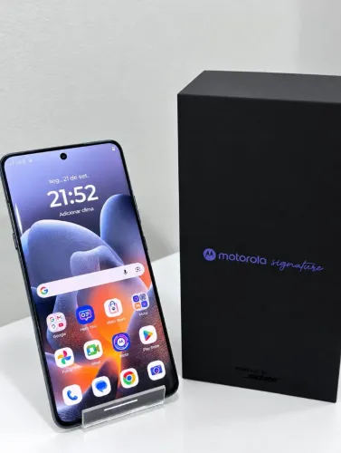 Motorola Signature 512gb com nota fiscal