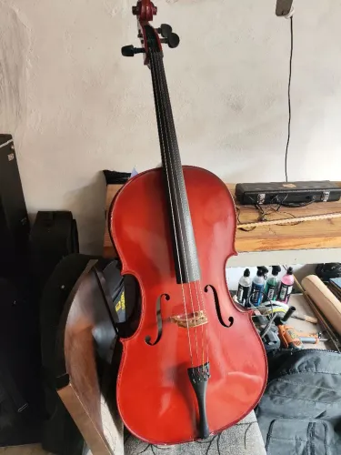 Violoncelo Blaver (com detalhes)