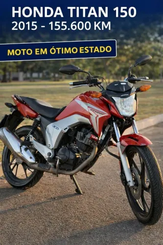 HONDA TITAN CG 150 2015 EM ÓTIMO ESTADO