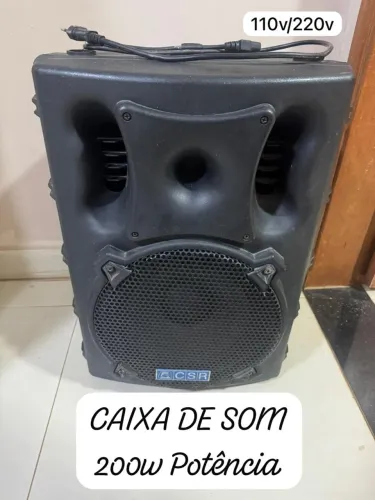 Caixa de Som Ativa