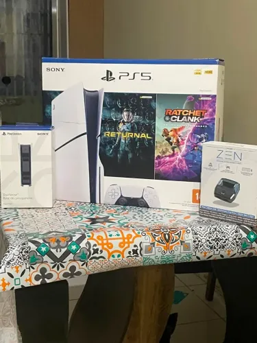 Vendo ps5 novo,ou troco em iPhone ,moto ou Pc gamer