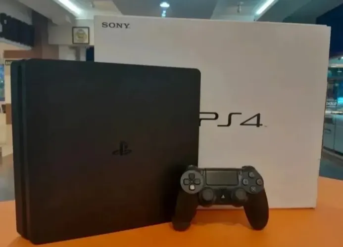 Ps4 Slim+ Jogo a Escolha com 03 Meses de Garantia Loja 