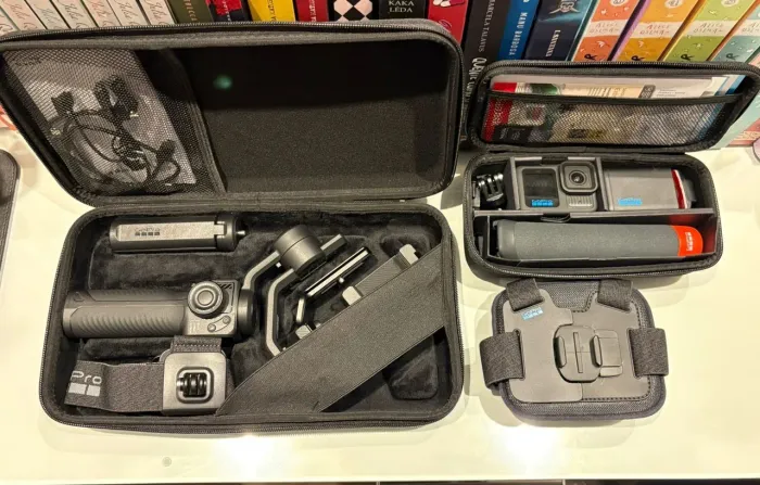 GoPro Hero 13 Black + Estabilizador Fluid Pro AI + Kit Completo de Acessórios