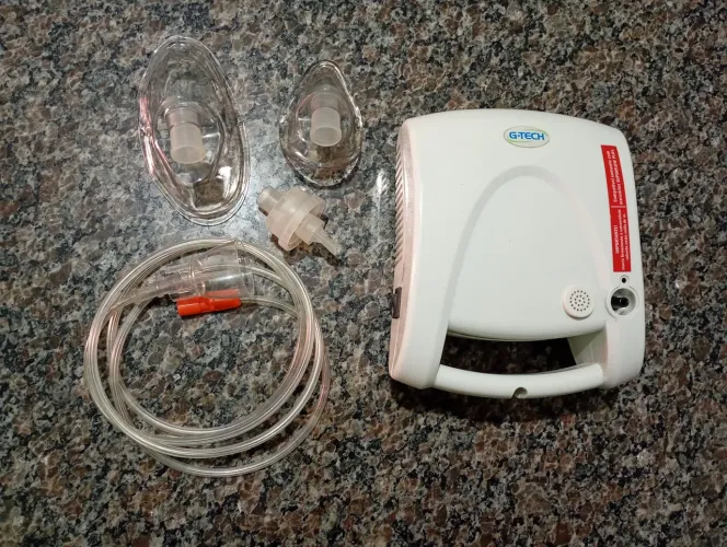 Inalador e nebulizador G-Tech