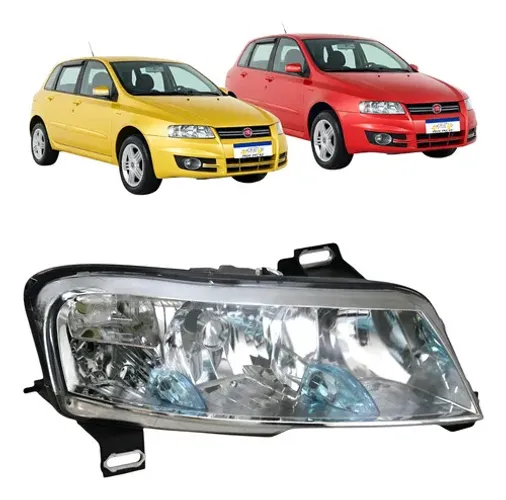 Farol Dianteiro Direito Fiat Stilo 2008 2009 2010 2011 Novo Direito/passageiro