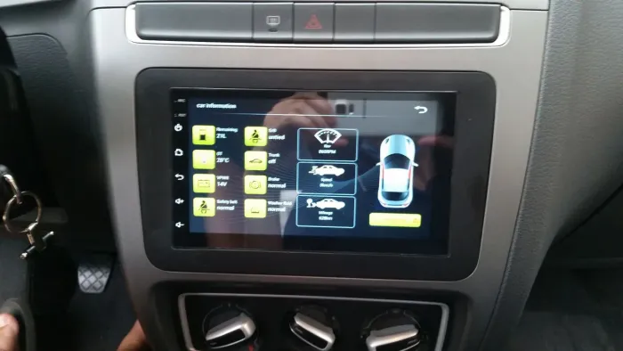 Multimídia Android com moldura Fox CrossFox 