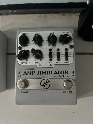 Pedal Nig As1 simulador de AMP