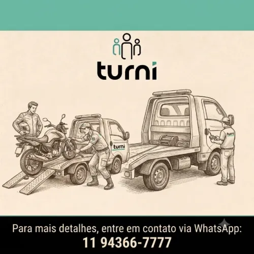 Motorista para Recolhimento, Resgate e Transporte de Motos -