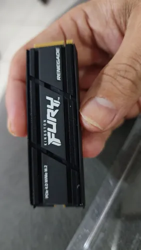 SSD Nvme M2 1Tb Kingston Fury c/ Dissipador