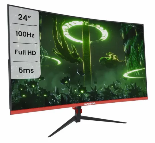 Monitor Concórdia Gamer Curvo Cz238f 23.8 100hz Led Full Hd