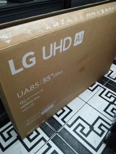 Caixa da tv LG 55 POLEGADAS