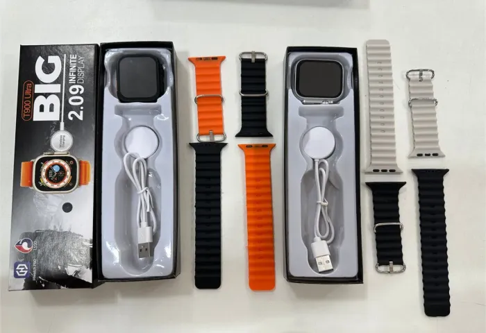 Smartwatch t900 + 2pulseiras. Entrega grátis 