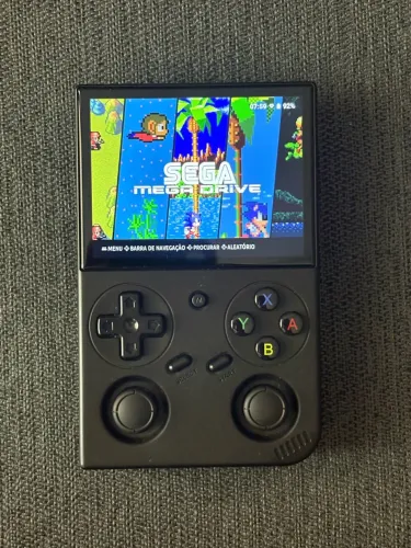 Videogame Anbernic RG 35XX Pro (c/ jogos selecionados) + case