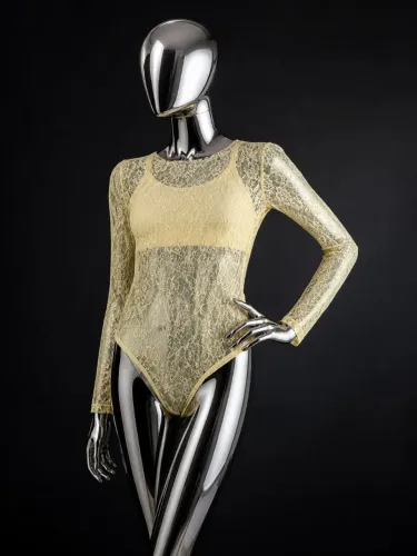 Body Renda com Top  Primeira Linha Exinia