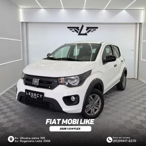 Fiat Mobi Like 1.0 Fire Flex 5P. 2026