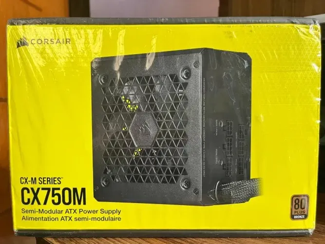 Fonte Corsair semimodular - 750w Nova - Lacrada