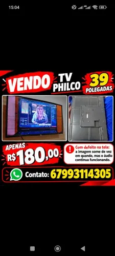 Tv com defeito