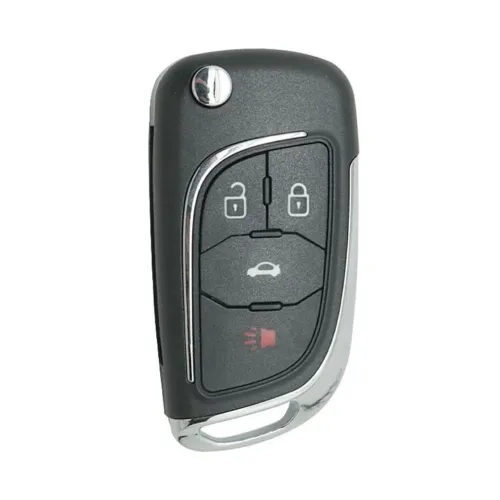 Chave canivete GM chevrolet Sport 4 botões lâmina e logo
