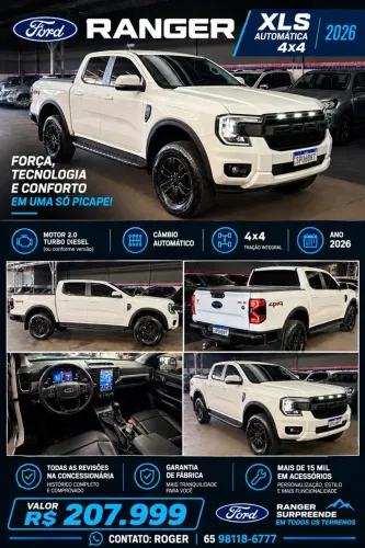 Ford Ranger XLS 2.0l 4X4 2026