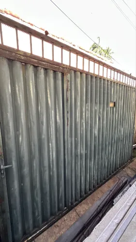 Portão de correr com motor elétrico PPA Jetflex