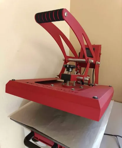 Prensa Térmica MECOLOUR 38x38 com PISTÃO