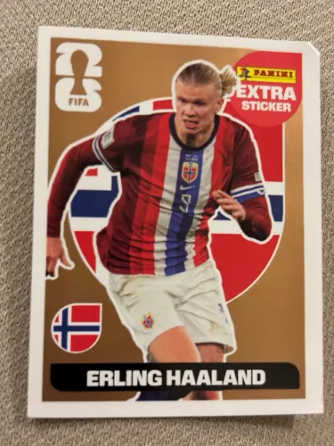 Erling Haaland Legend Bronze Figurinha