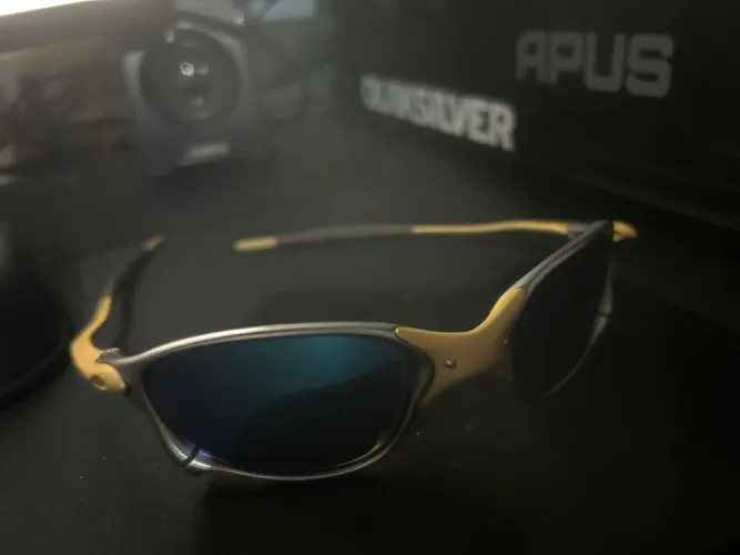 Oakley xx metal double x 24k original numerado