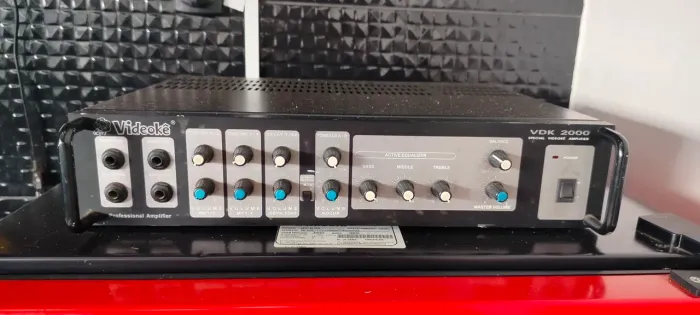 AMPLIFICADOR VIDEOKÊ 2000W
