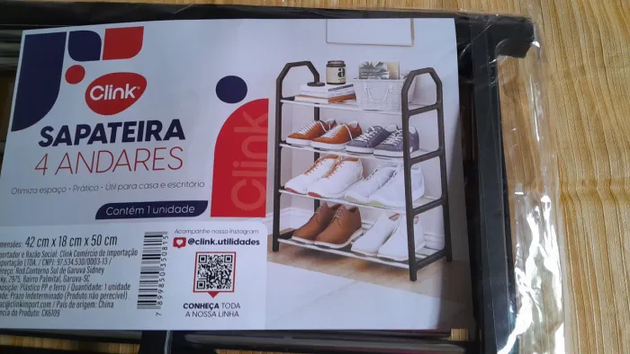 Sapateira 4 andares.