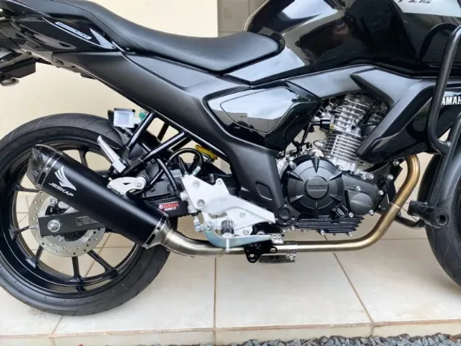Escapamento Esportivo Jeskap K4 Full Original Yamaha Fazer 250 (FZ25)