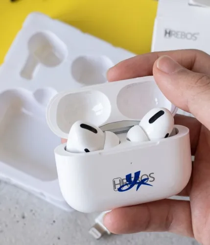 Fone Bluetooth Branco Herbos NOVO - Lacrado