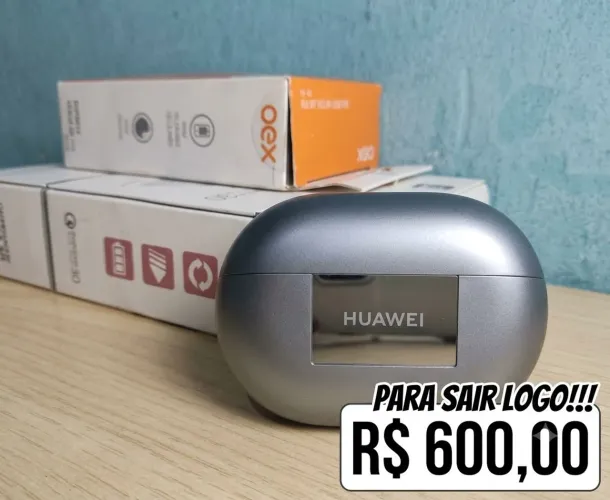 FONE HUAWEI FREEBUDS PRO 3!! PRA SAIR LOGO...