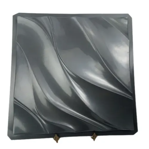 FORMA DE GESSO 3D MODELO DUNAS ONDAS SUAVES - USADO 
