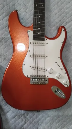 Guitarra Stratocaster Waldman Vintage Vermelho Cereja 