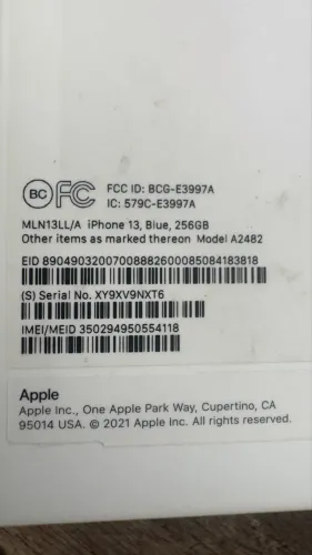 iPhone 13 256gb - Azul