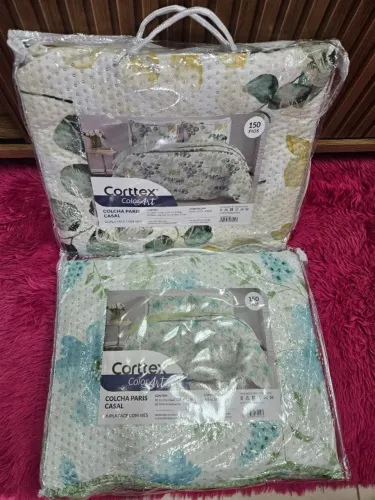 Colcha Paris Casal da Corttex  (PREÇO UNITÁRIO)