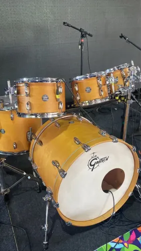 Bateria Gretsch Marquee Maple Series Satin Natural 22",8",10",12",16