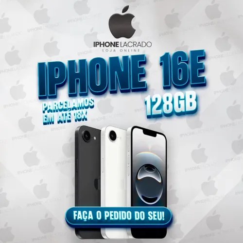 iPhone 16e 128gb lacrado ANATEL 