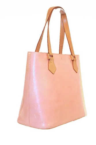 Louis Vuitton Tasche Houston rosa Vernis Leder