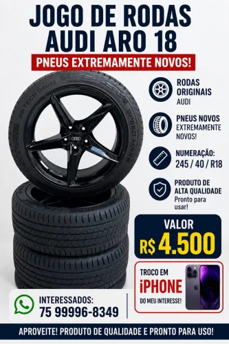 Jogo de rodas AUDI